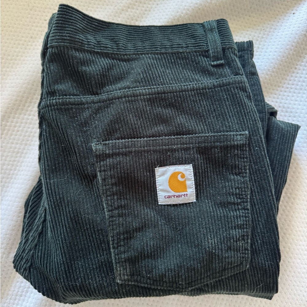 Carhartt Green Corduroy Pants